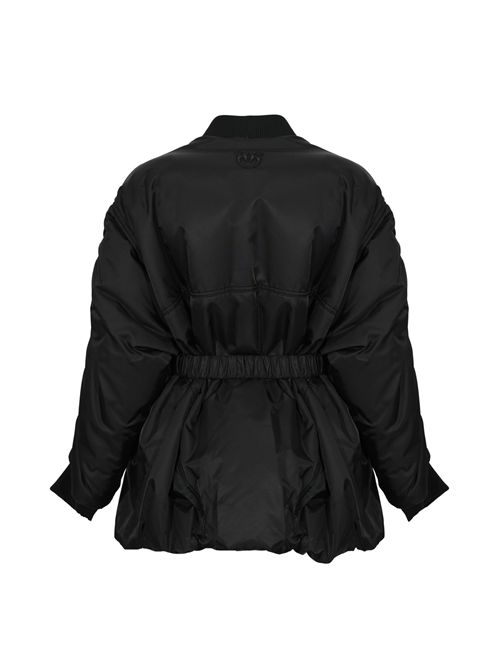 Bomber lungo Bacon in raso tecnico con cintura PINKO | 105340 A2OLZ99
